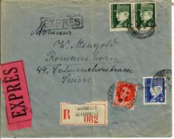 Brief, Frankreich - Romanshorn 1942