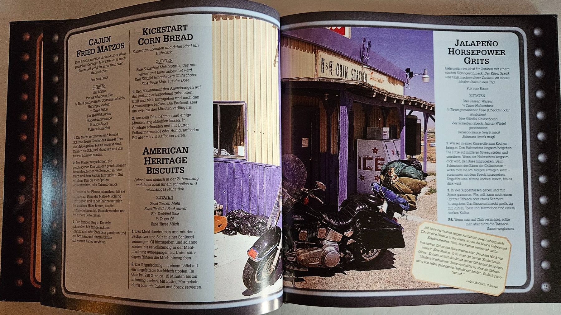 Libri: Das grosse Biker Kochbuch, Owen Rossan – Usato da Basel venduto da True_Hofer_Store 2
