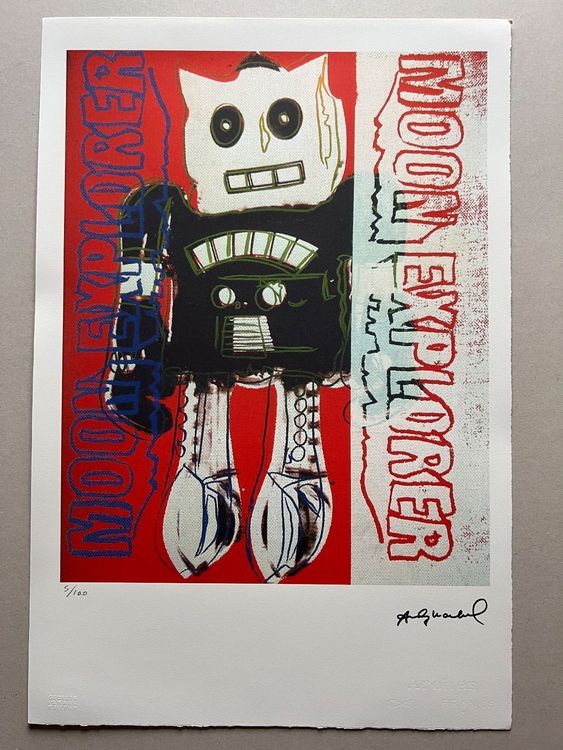 Andy Warhol « Moon Explorer » 5/100 | Kaufen auf Ricardo