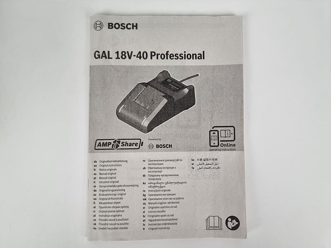 Bosch Ladegeräte: Bosch Professional GAL 18V,40 Ladegerät – Gebraucht aus Urtenen-Schönbühl von Restwert_Schoenbuehl 4