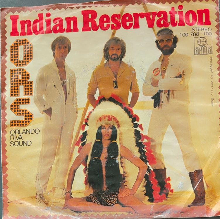 Vinyl Single ORS Orlando Riva Sound - Indian Reservation (Gebraucht) in ...