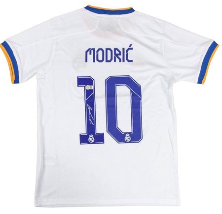 Luka Modric Signed Jersey - Beckett