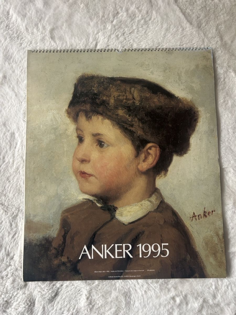 Calendari: 2 ANKER Kalender 1995 gebrauchter Zustand – Usato da Kandersteg venduto da selenat