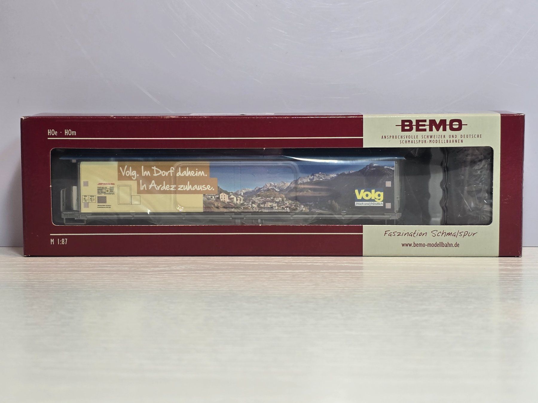Bemo Modellini di ferrovie: Bemo, 2288163, RhB, Volg, Ardez, Neu – Nuovo e nell'imballaggio originale da Kloten venduto da Nicola2