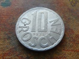 AUTRICHE  10  Groschen  1971