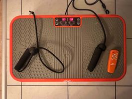 VibroShaper Vibrationsplatte Orange mit Fernbedienung