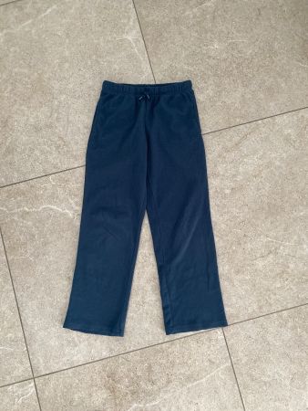Fleece Trainerhose Gr. 140, dunkelblau, Zustand tiptop!