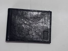 Schwarzes Portemonnaie / Kartenetui - ideal für Geschenk