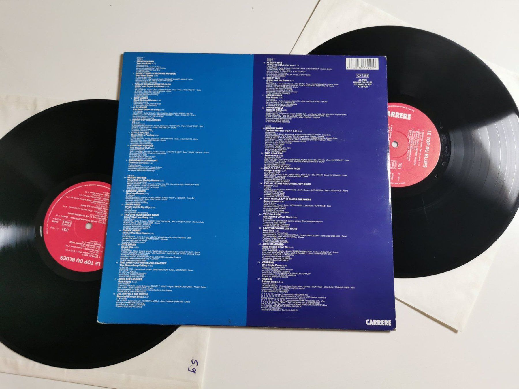 Dischi in vinile: Le Top du Blues – Usato da Grafenried venduto da House-of-Oldies 1