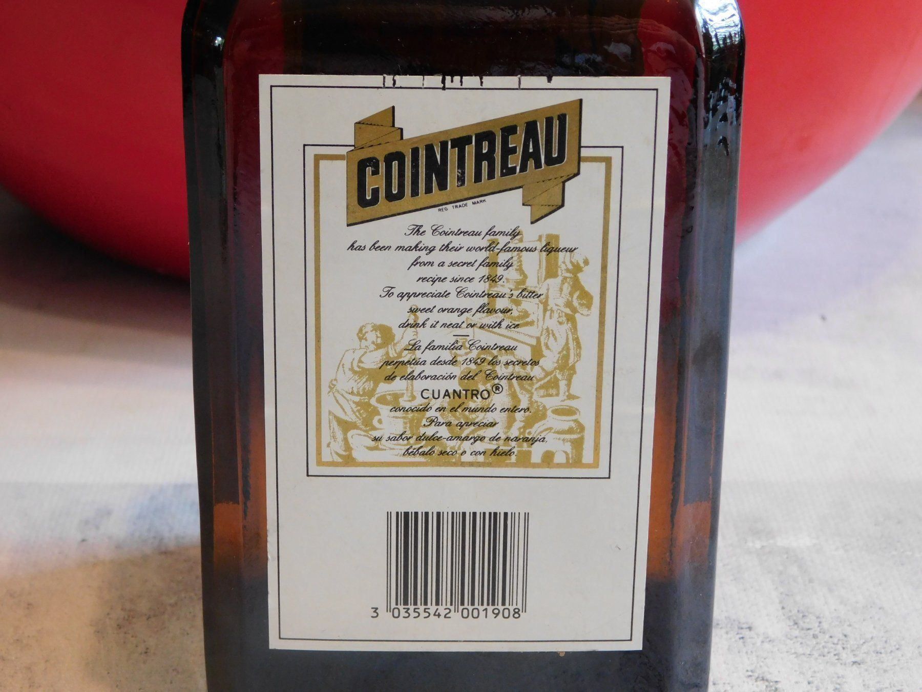 Bevande alcoliche: Vintage COINTREAU 1 Liter 1980s – Nuovo (secondo la descrizione) da Emmenbrücke venduto da Ulisse-22 4