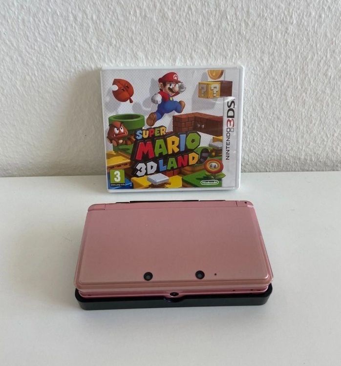 Nintendo 3DS Rosa inkl. Super Mario 3D | Kaufen auf Ricardo