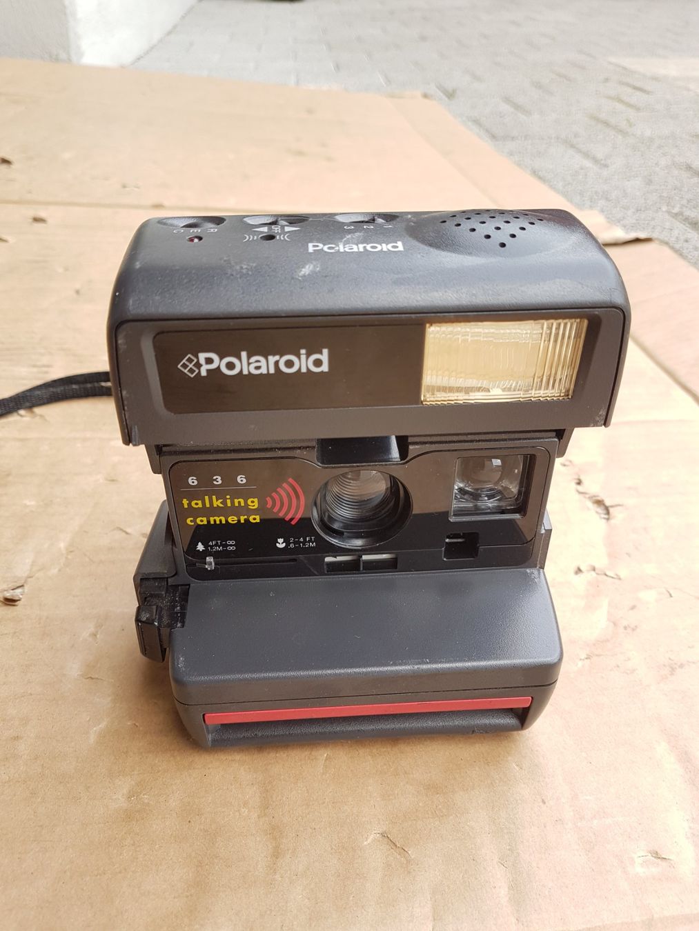 Polaroid Fotocamera: Polaroid 600 636 Sofortbild Kamera Talking Camera Closeup – Usato da Tobel venduto da YAMAHA14 1