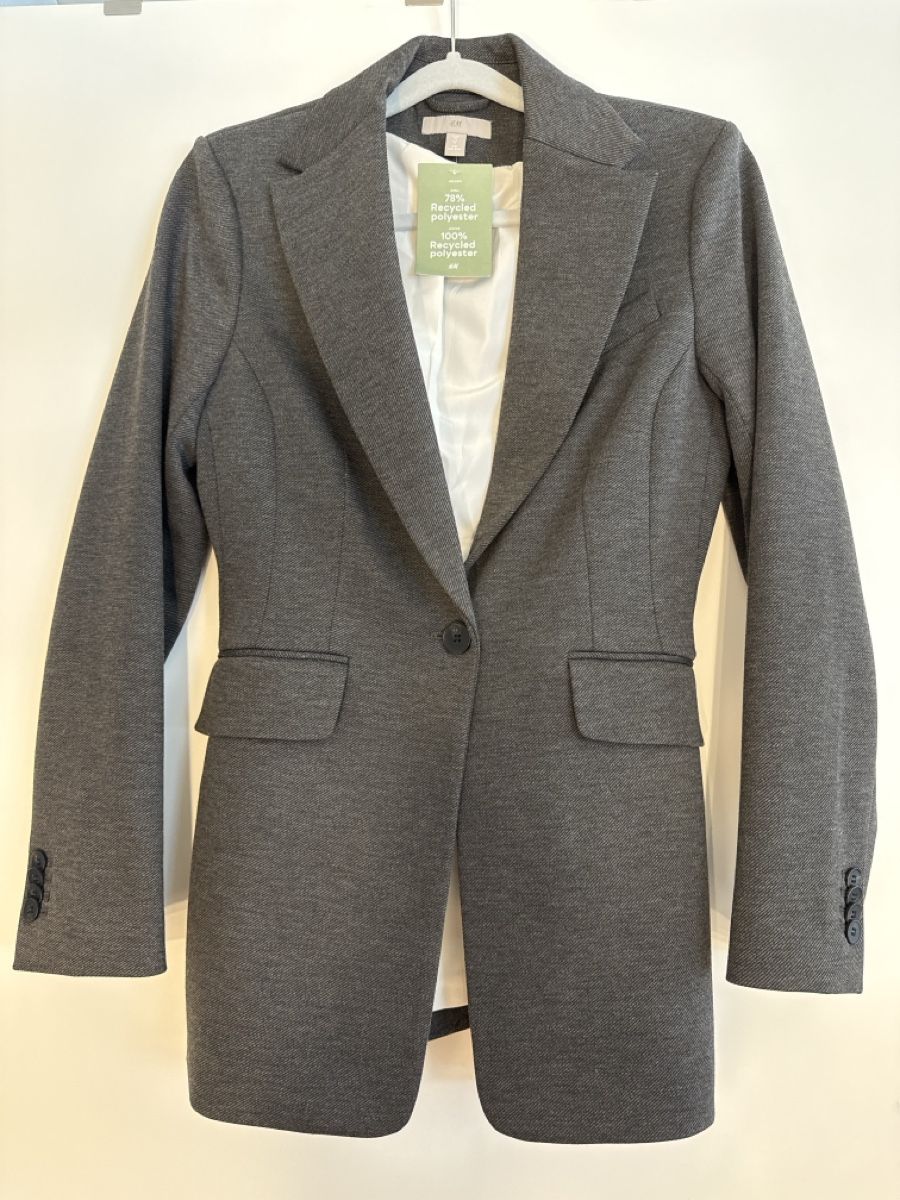 H&M Completi & Tailleur: Damen Blazer grau, neu! – Nuovo e nell'imballaggio originale da Zürich venduto da pmorger01