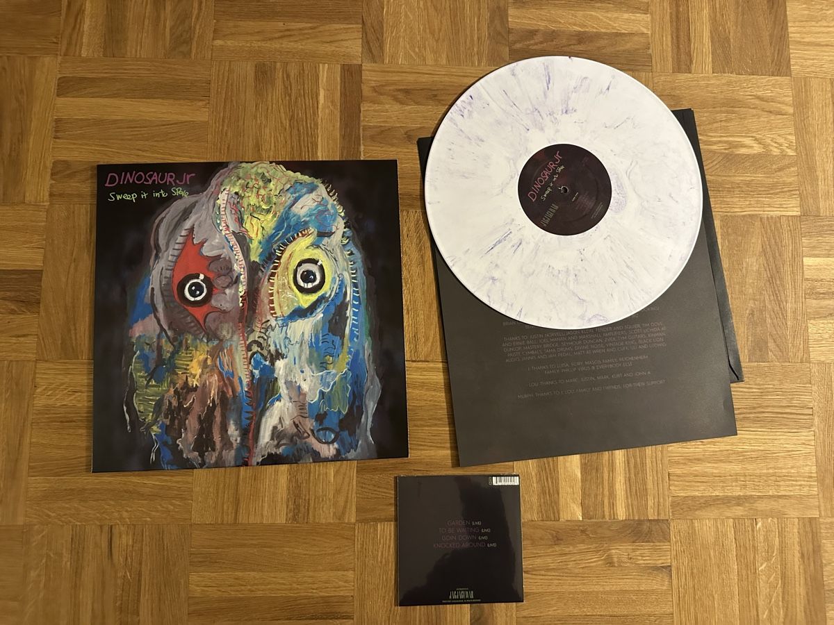 Dischi in vinile: Dinosaur Jr. - Sweep it into Space Splatter LP mit CD – Usato da Zürich venduto da mickeey