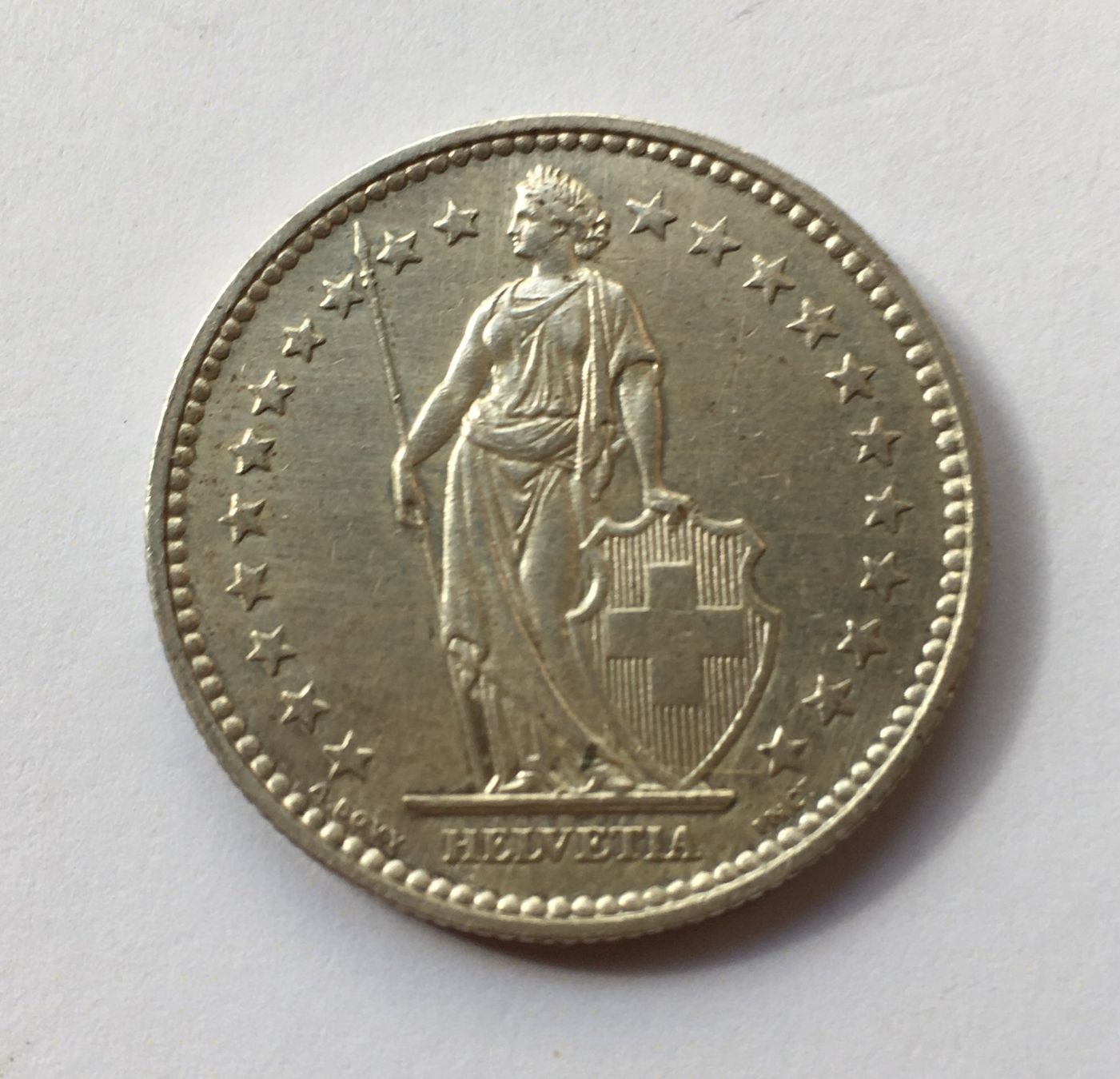 Tutti le monete: 1894 2 Franken -unz – Usato da Kirchberg SG venduto da Zenhad69 1