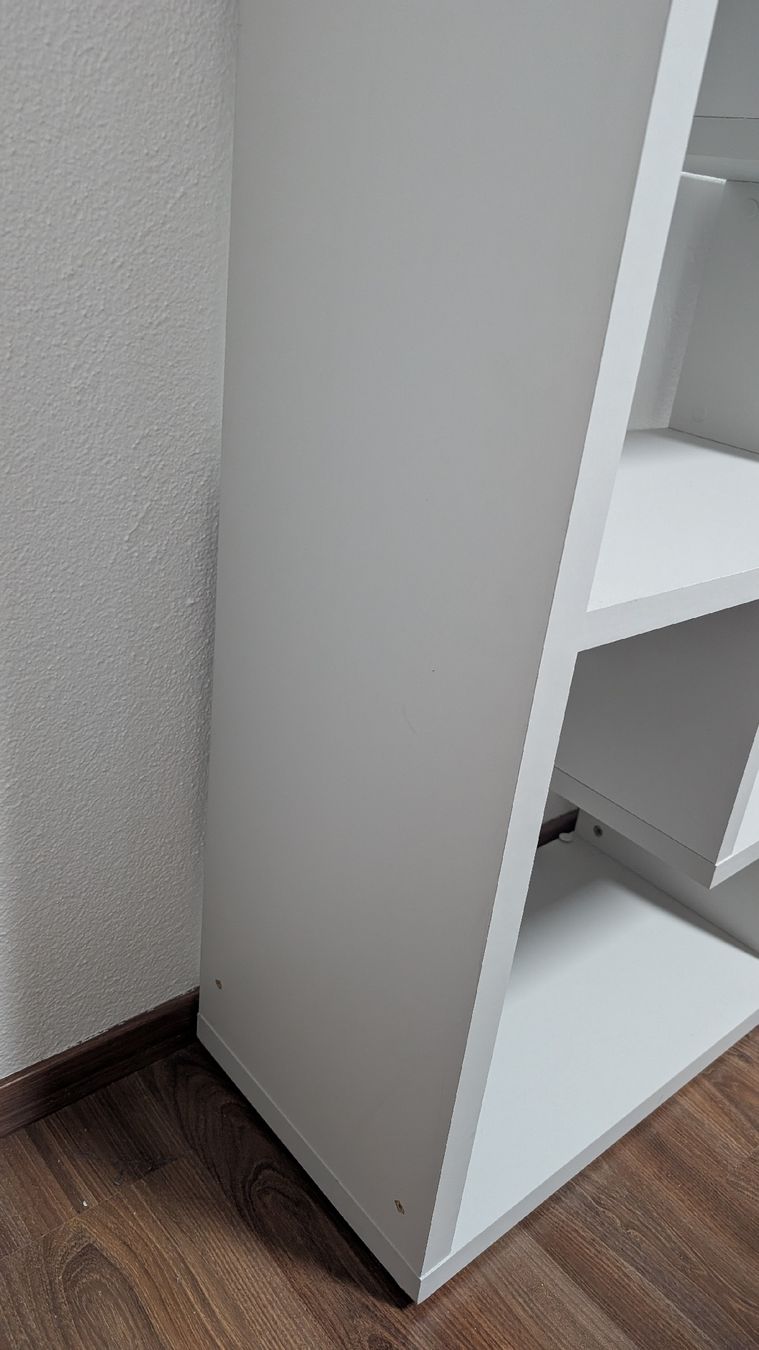 Scaffali: Regal weiss mit versetzten Fächern – Usato da Olten venduto da NicoOnline 2