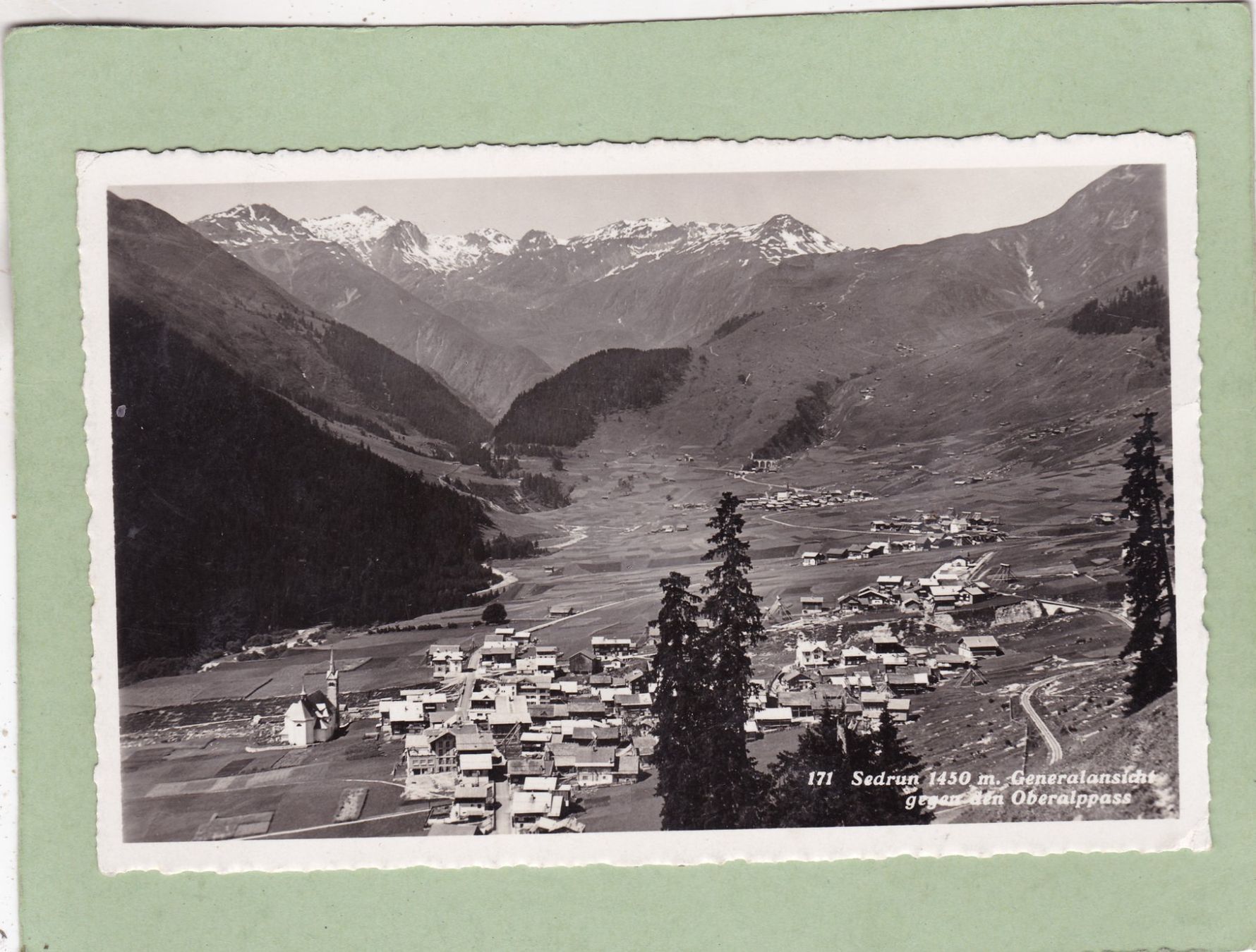 Cartes postales: Sedrun 1935 – D'occasion à Herisau par Lisegrat2008
