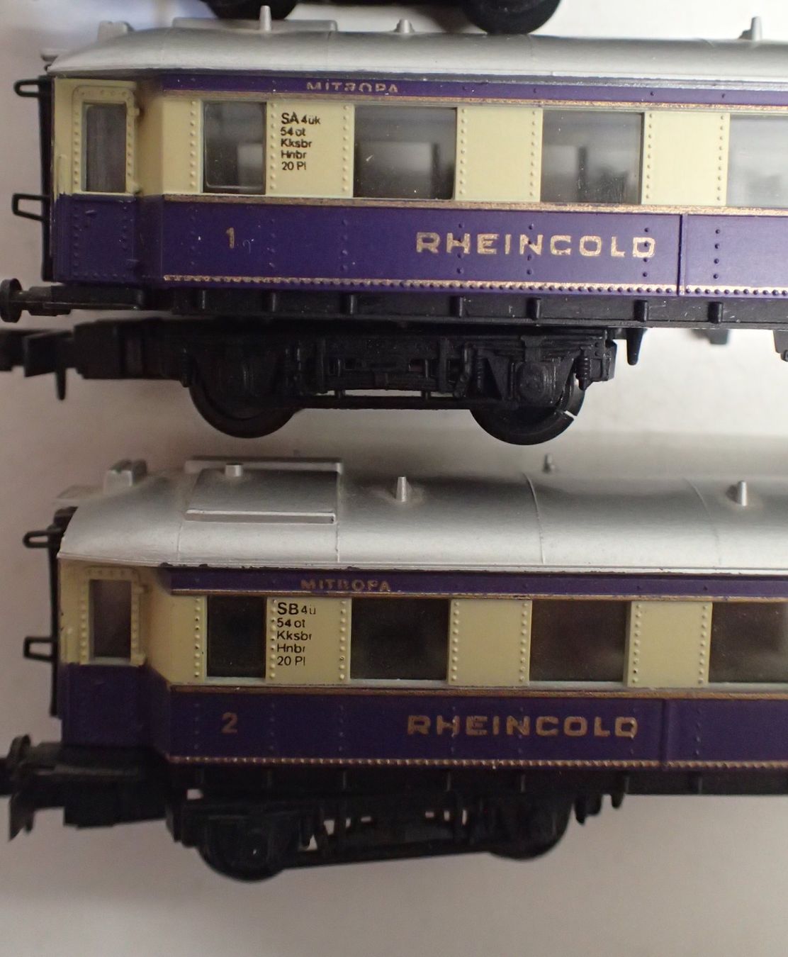 Arnold Modellini di ferrovie: Arnold N - Rheingold DRG-Zugpackung 5-teilig – Usato da Lausanne venduto da Biquette6 3