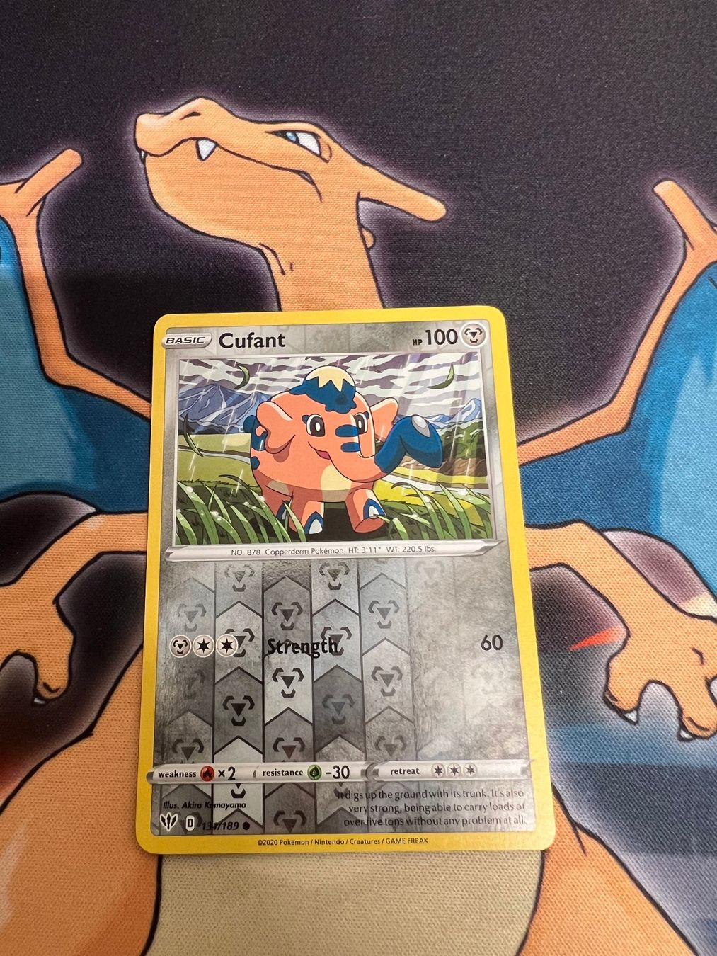 Pokémon Sammelbilder & Trading cards: Cufant (DAA 131) - Reverse Holo - Darkness Ablaze – Neu (gemäss Beschreibung) aus Bülach von Pfrenzel