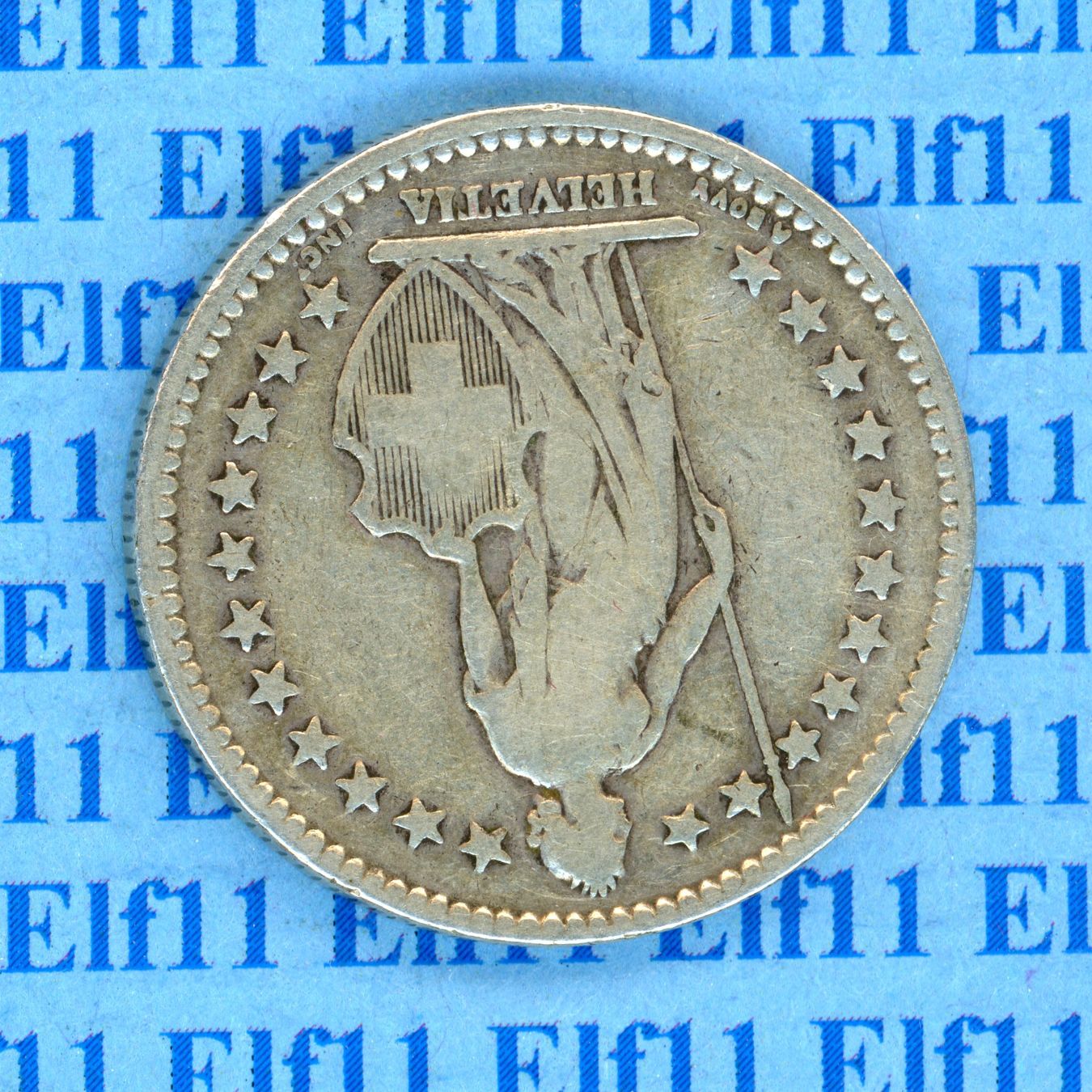 Toutes les monnaies: CHF___2.00 1879 -ss 2 Franken – D'occasion à Widnau par Elf11 1