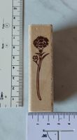 Stempel Motivstempel Nelke Holz neu originalverpackt