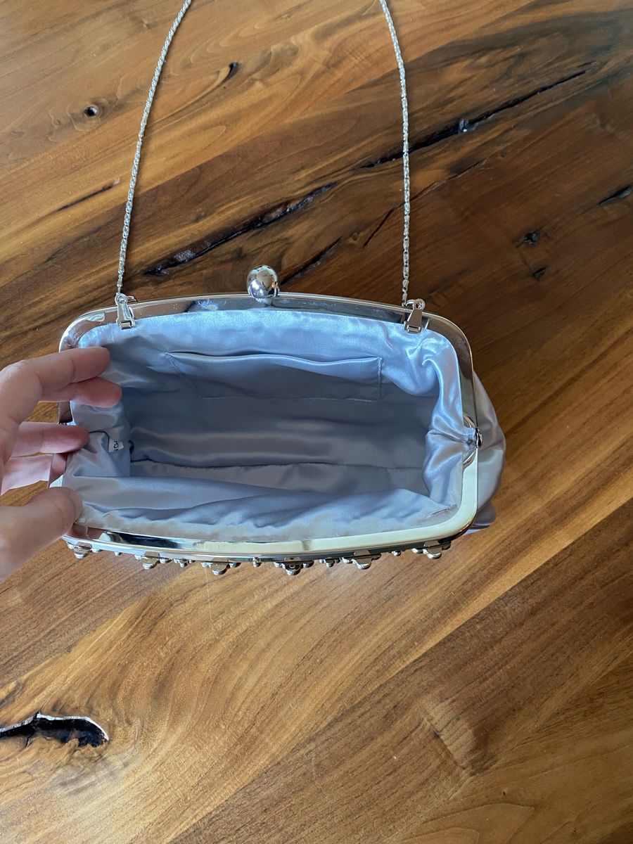 Taschen für Damen: Clutch Silber Damen NEU! – Neu und originalverpackt aus Lenggenwil von Coco1 4