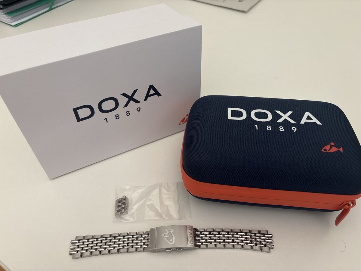 Doxa Orologi: Uhrenband Doxa Sub200t Stahl – Nuovo (secondo la descrizione) da Neerach venduto da davidsieber
