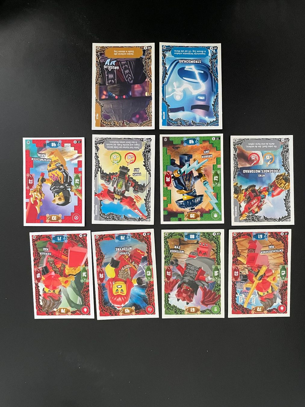 Carte collezionabili: 22 Ninjago Sammelkarten 2026 – Usato da St.Gallen venduto da NOVEMBER01 2