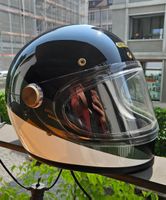 Retro Helm von Hedon inkl. Beutel vintage cafe racer