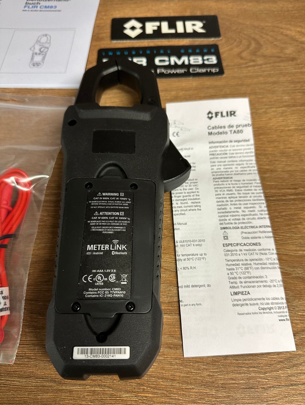 Misurare: Professionelle Stromzange FLIR CM83 - – Nuovo (secondo la descrizione) da Nussbaumen AG venduto da saglre 1