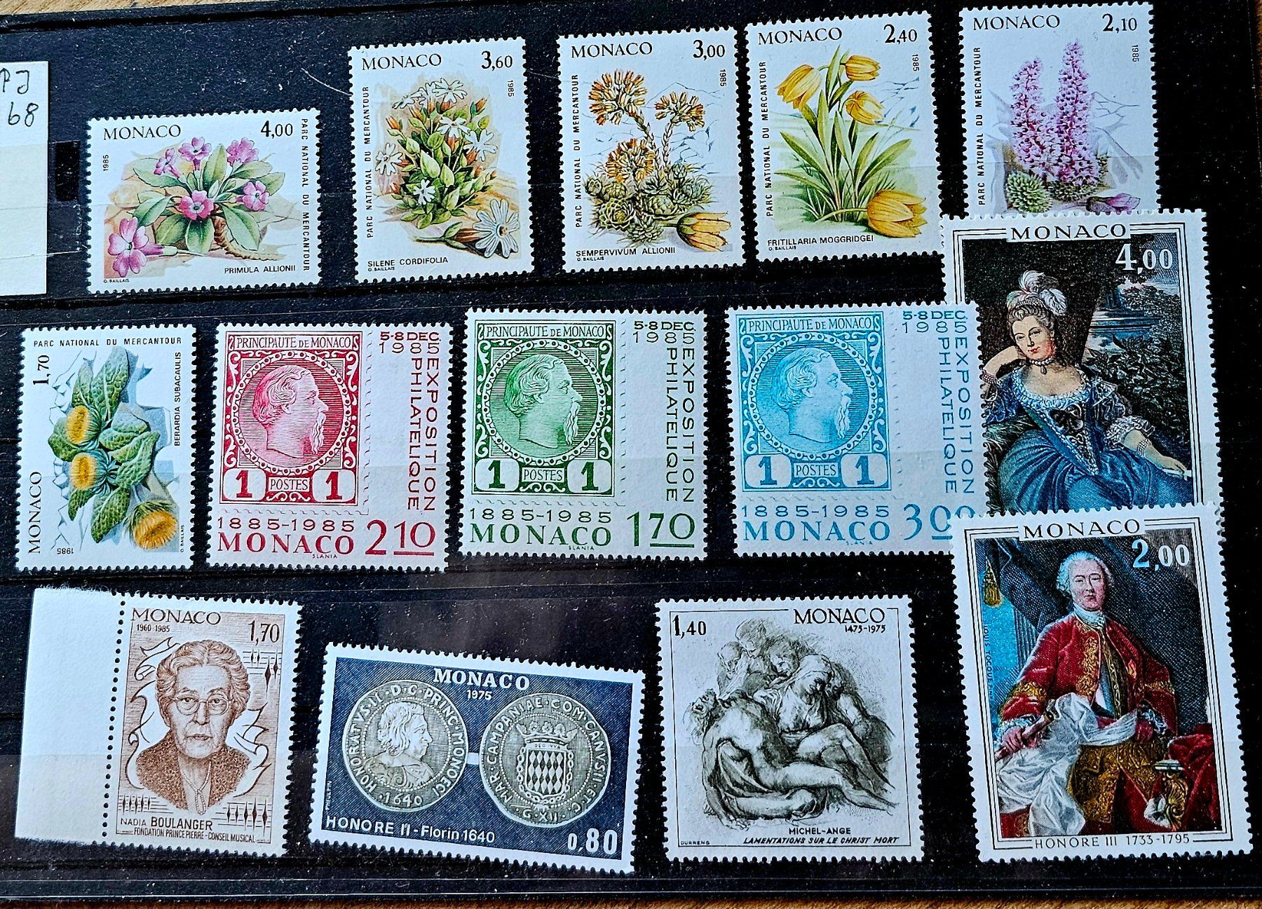 Tutti i francobolli: MONACO timbres neufs ** 1975-85 – Nuovo (secondo la descrizione) da Les Valettes venduto da Nuba1