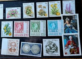 MONACO timbres neufs ** 1975-85