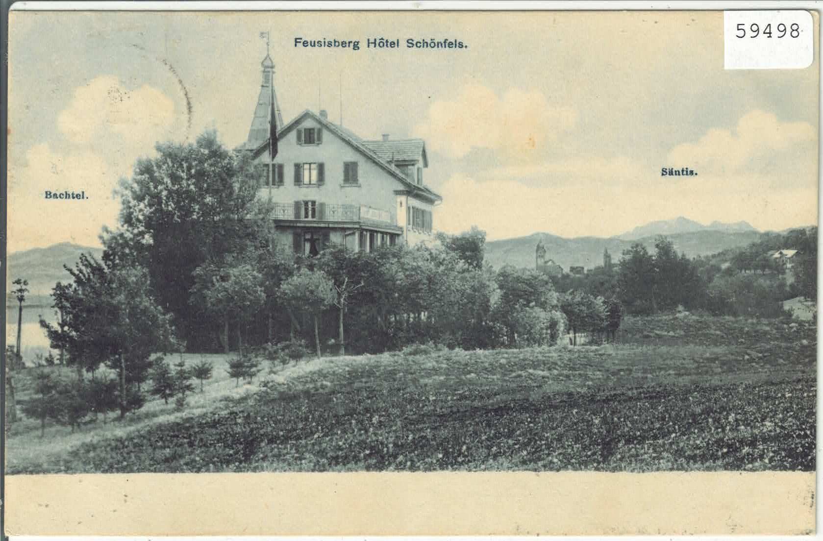 Cartoline postali: Feusisberg Hotel Schönfels – Usato da Ettingen venduto da Kartenplanet