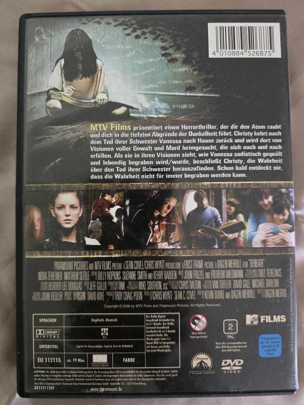 Alle DVDs: DVD - beneath – Gebraucht aus Zug von nic_wlj8 1