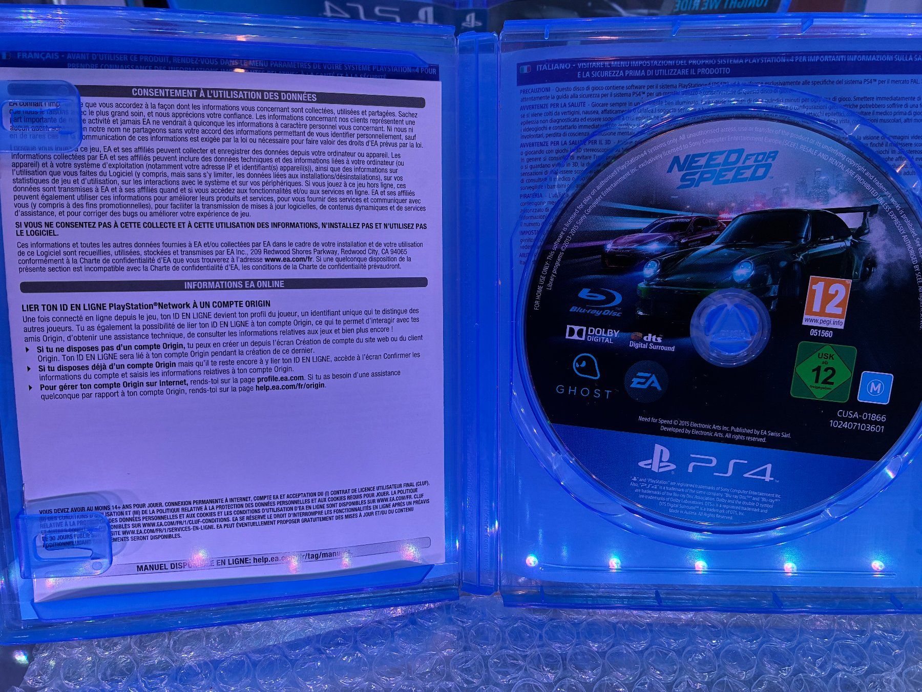 Giochi: Jeu vidéo Need for Speed pour PS4 – Usato da Le Locle venduto da Ndex_collection 1