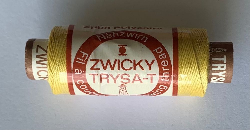 Zwicky Trysa-T 30/3 60m Nähzwirn, Gelb N°417 (Neu (gemäss Beschreibung ...