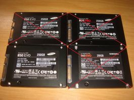 1 stück 250gb ssd. Samsung. Getestet.