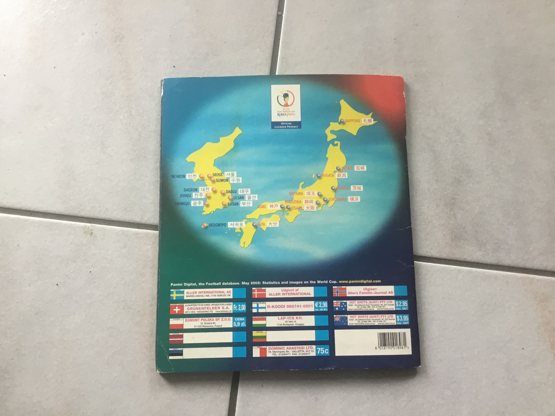 Panini Album: Panini Album WM 2002 komplett – Usato da Donzhausen venduto da Rana79 6