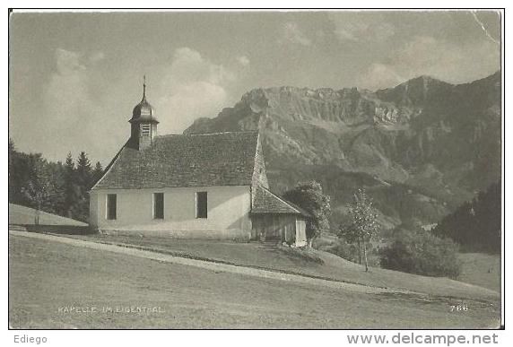 Cartoline postali: KAPELLE IM EIGENTHAL - SCHWARZENBERG 1911 – Usato da Lutry venduto da Ediego