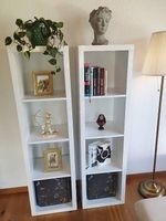 1 Weisses Bücherregale