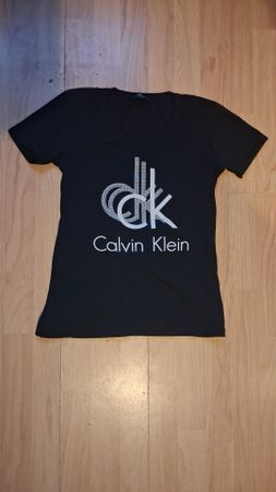 Calvin Klein Jeans Top schwarz Grösse M guter Zustand