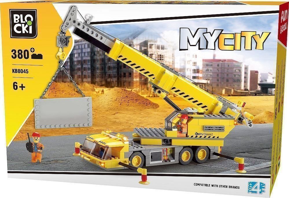Kit di costruzioni: City - Mobiler Baukran  380 Teile – Nuovo e nell'imballaggio originale da Biel/Bienne venduto da Spiel-Markt 2