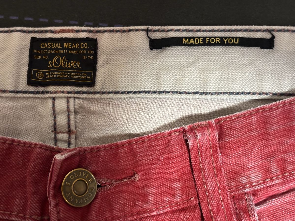 S.Oliver Jeans: sOliver Jeans rot Gr. 34 – D'occasion à Kesswil par Branca-01 4