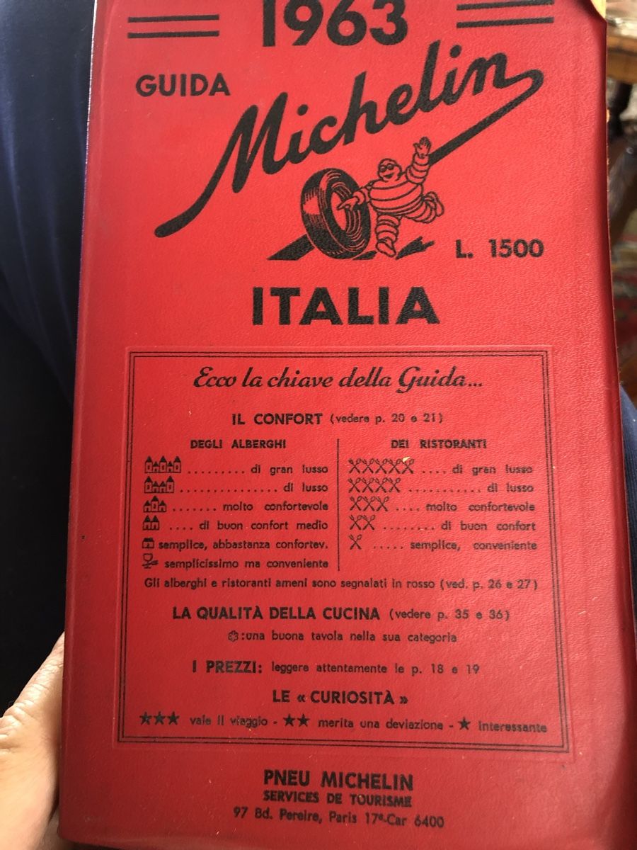 Bücher: Michelin guide Italy 1963 – Gebraucht aus Montagnola von AndyFinky