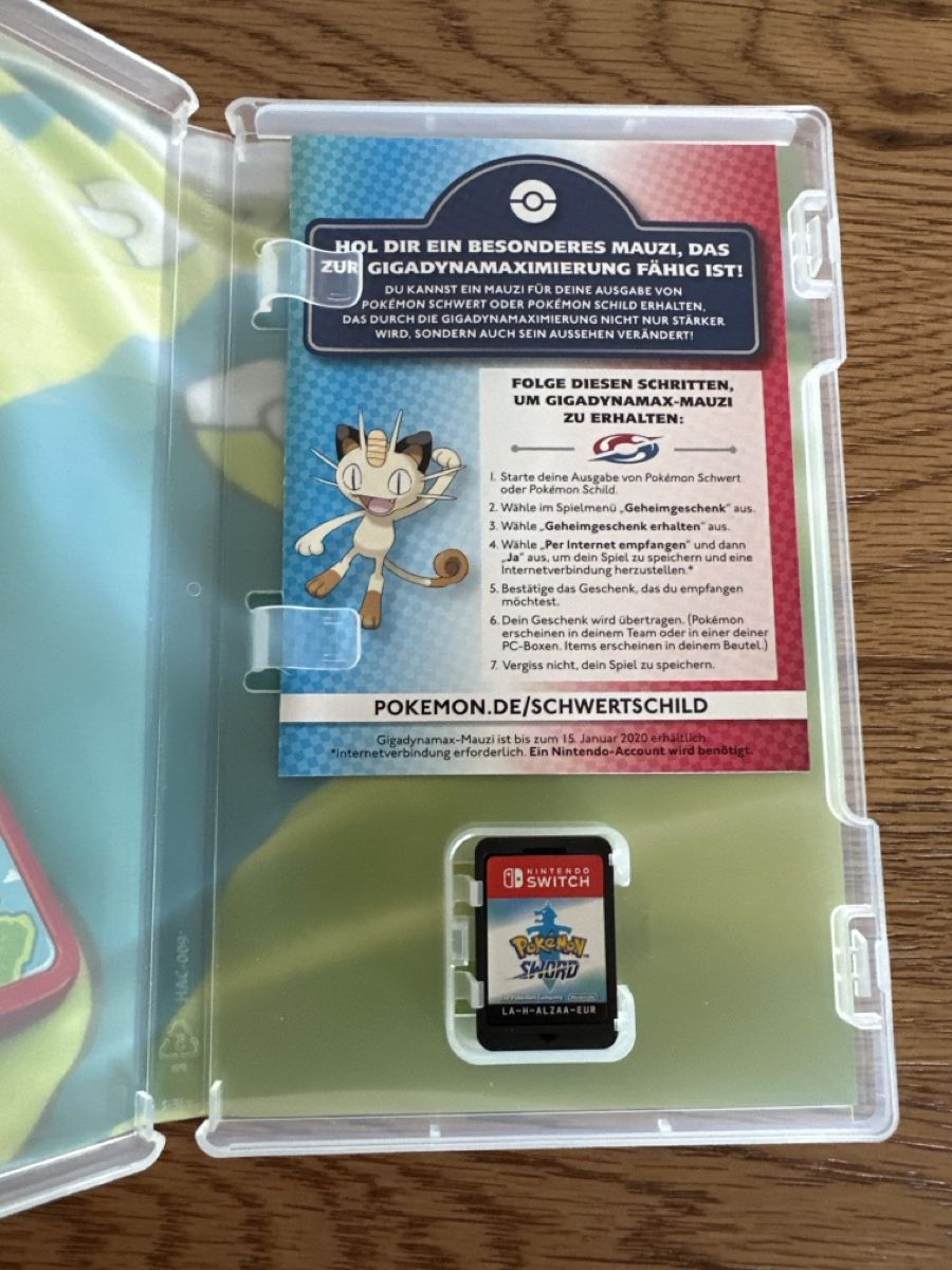 Jeux: Pokemon Schild Nintendo Switch Spiel  – D'occasion à Hettenschwil par sir_zkk5 2