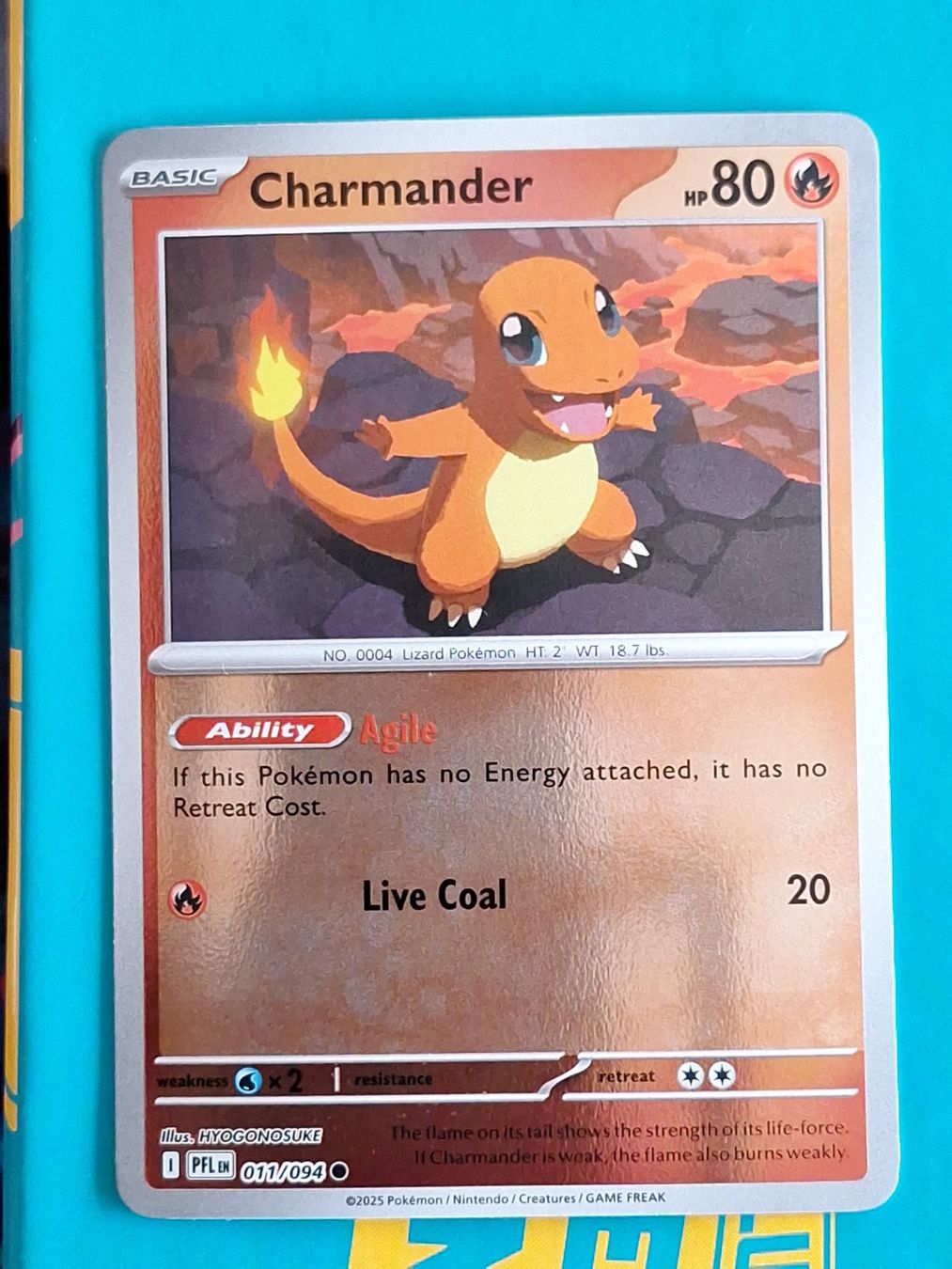 Pokémon Carte collezionabili: Charmander - Reverse Holo - Pokemon Phantasmal Flames – Usato da Altstätten SG venduto da GGsGameshop
