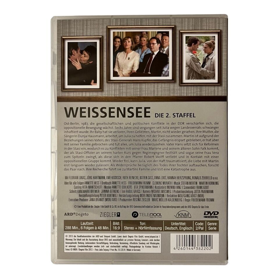 Tutti i DVDs: Weissensee  (Die 2.Staffel) – Usato da St. Gallen venduto da elkapone 2