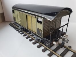 TINPLATE  / Buco / Güterwagen  / K 2 8645 / Spur 0 / Blech