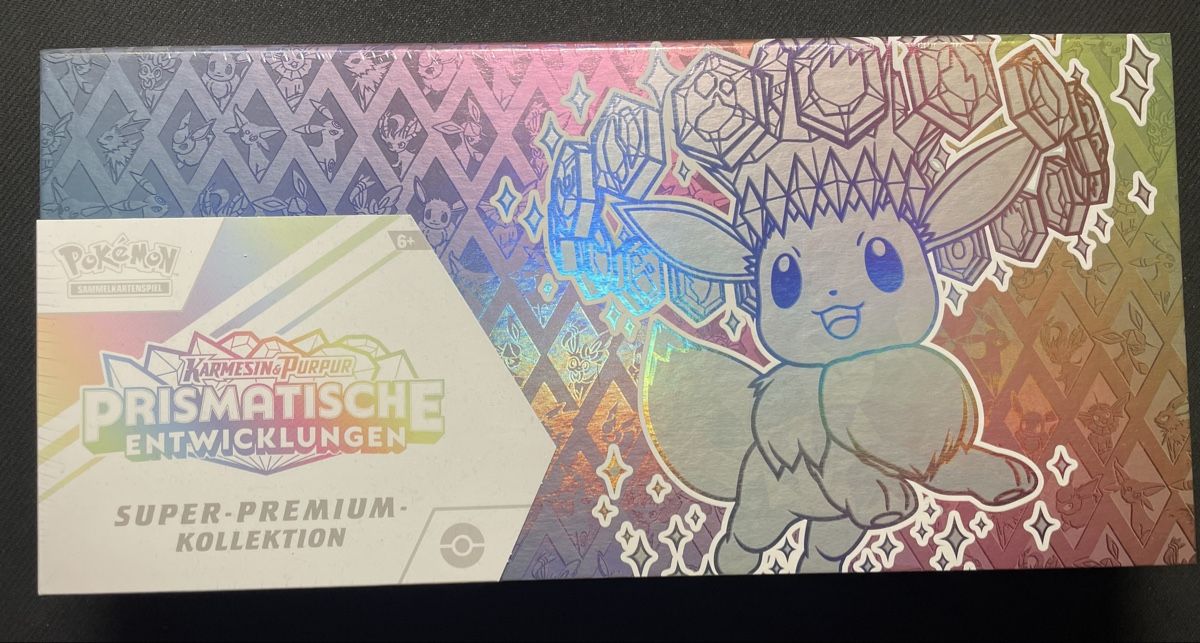 Pokémon Carte collezionabili: Pokemon Prismatic Evolutions UPC Deutsch – Nuovo e nell'imballaggio originale da Wallisellen venduto da Optimalex