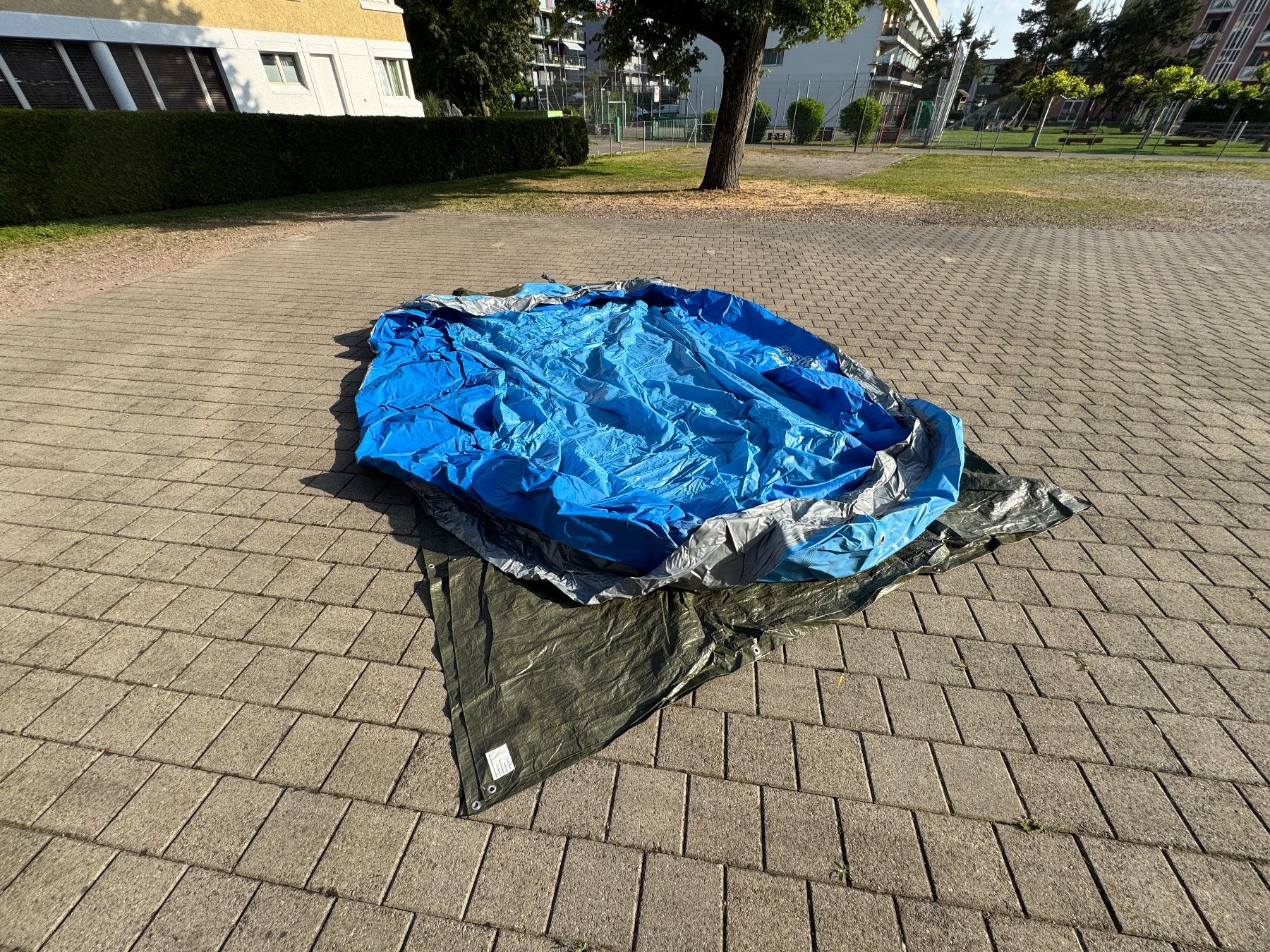 Bestway Piscine: Bestway Pool Fast Set 457x84 inkl. Filterpumpe – Usato da Dübendorf venduto da steve131190 1